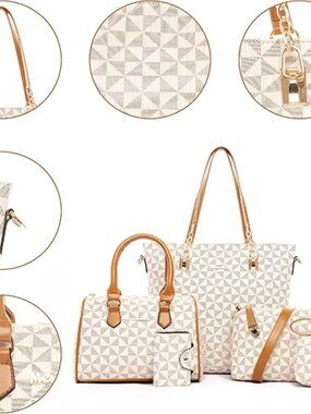 Designer Purses and Handbags for Women Satchel Shoulder Bag Tote Top Handle Bag